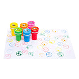 Duckiez lachgezicht stempel kleur