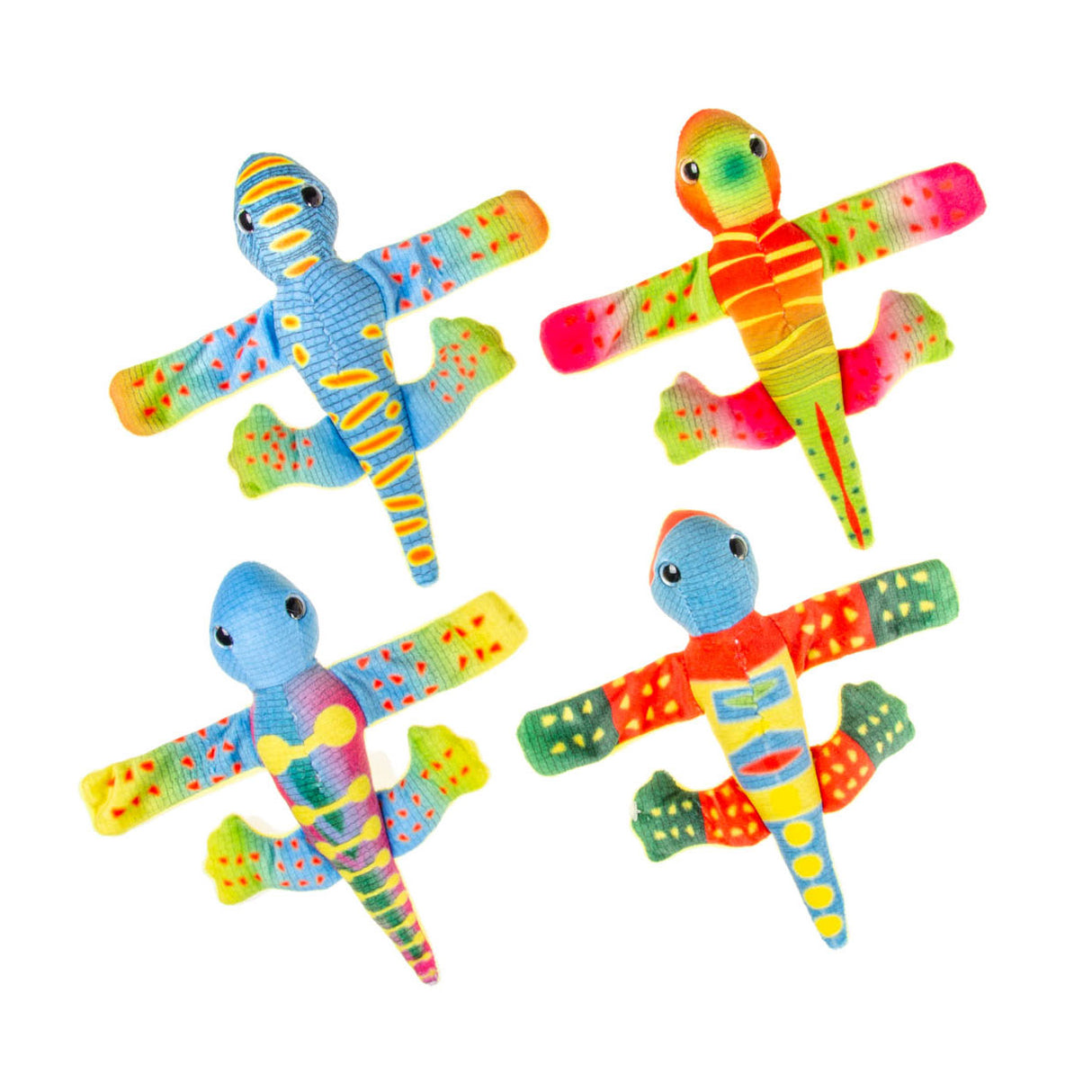 Lg-imports klaparmband pluche hagedis