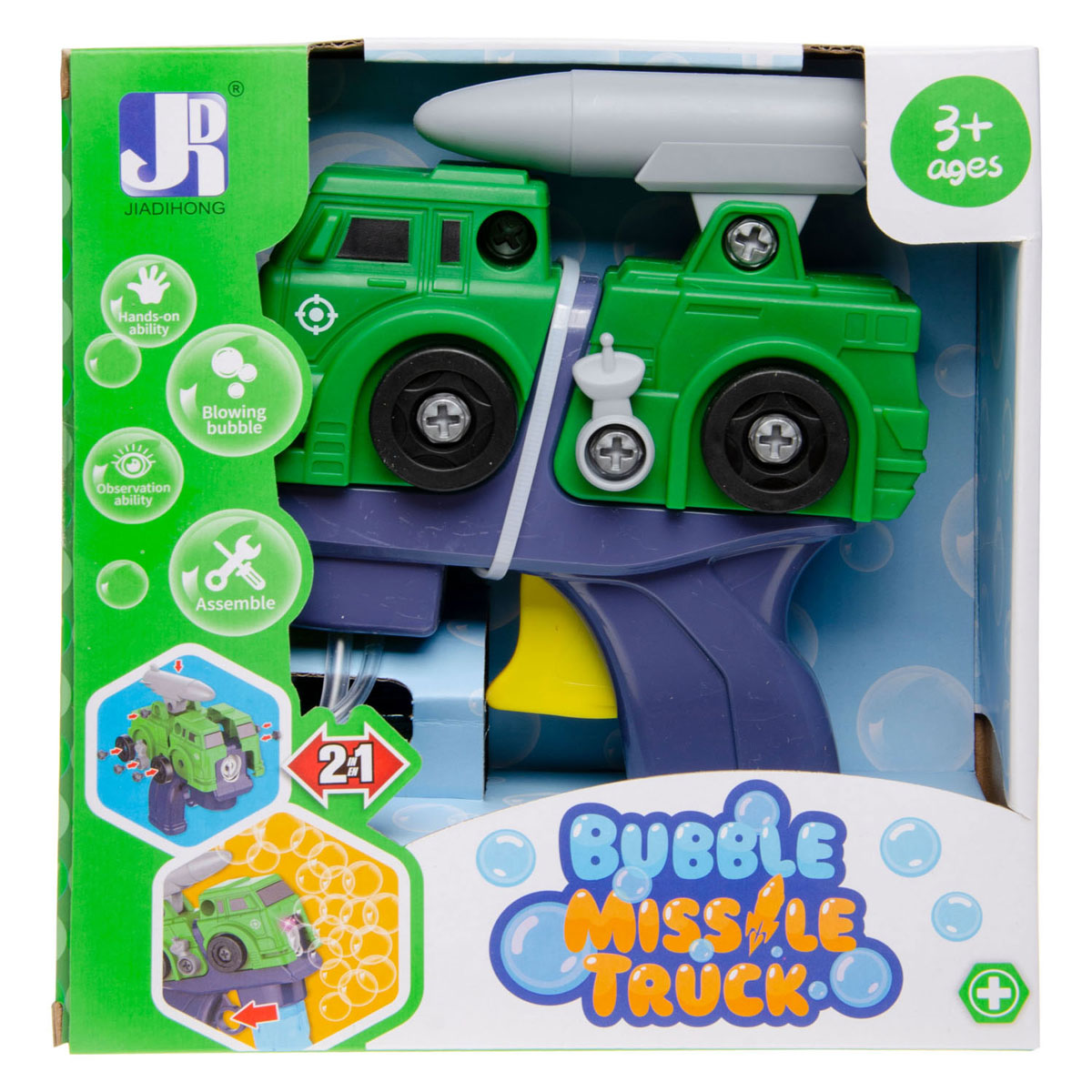 Duckiez bellenblaas pistool voertuig