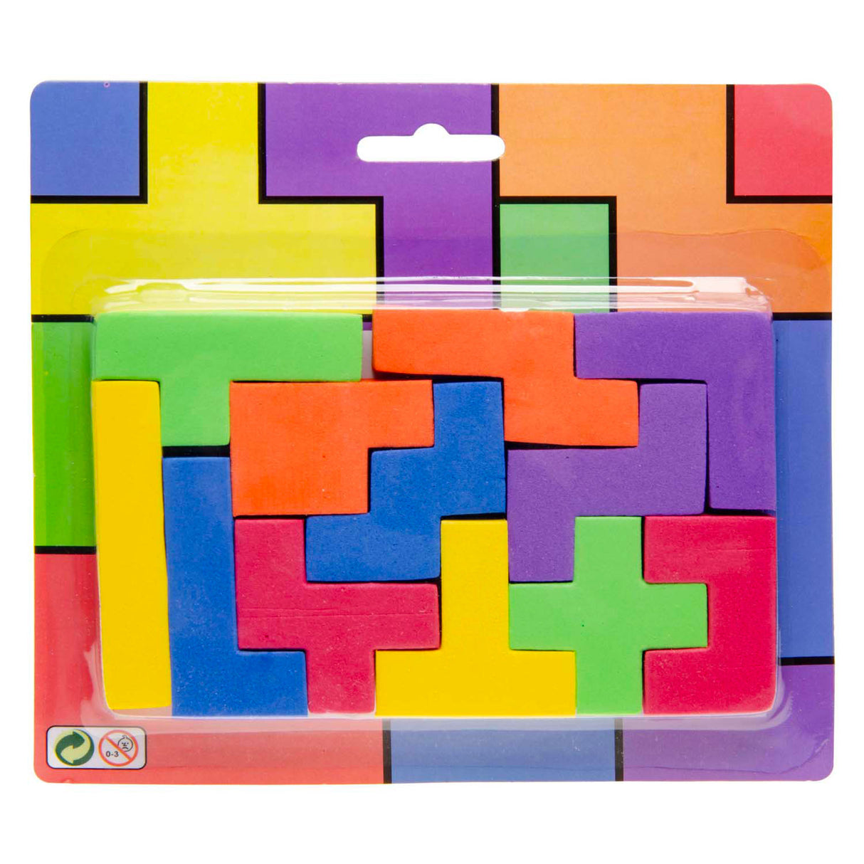 Duckiez tangrampuzzel foam