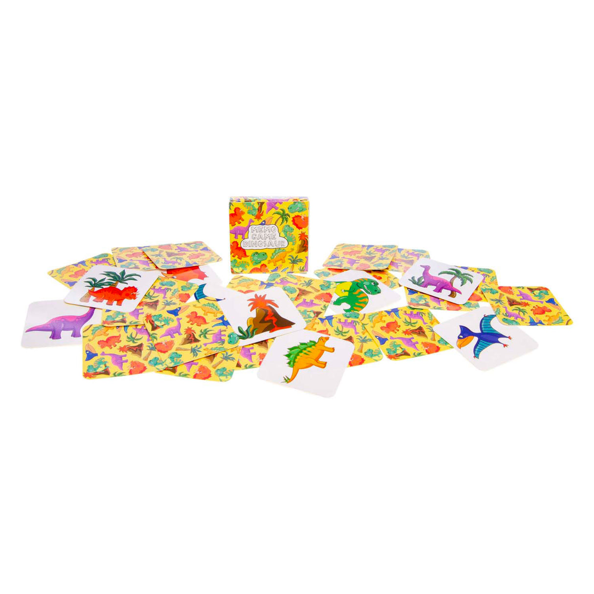 Duckiez mini memospel dino, 28 kaarten