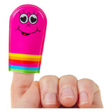 Lg-imports vingerpoppetjes gezichtjes, 5st.
