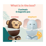 Clics magimals wibly wobly safari magnetisch speelgoed