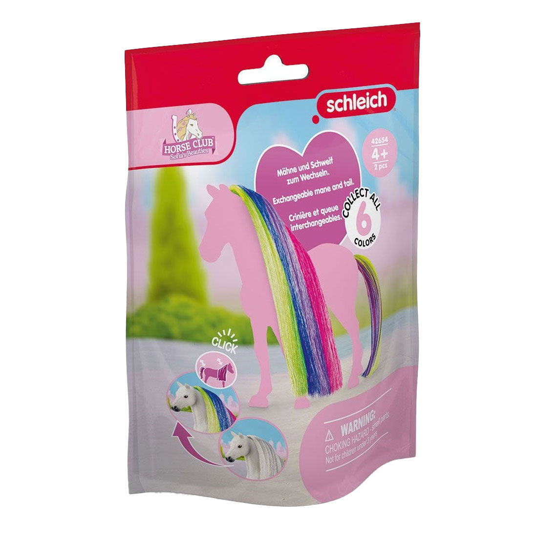 Schleich horse club haar beauty horses regenboog 42654
