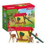 Schleich FARM WORLD De Bosdieren Voeren 42658