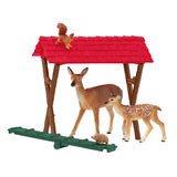 Schleich FARM WORLD De Bosdieren Voeren 42658