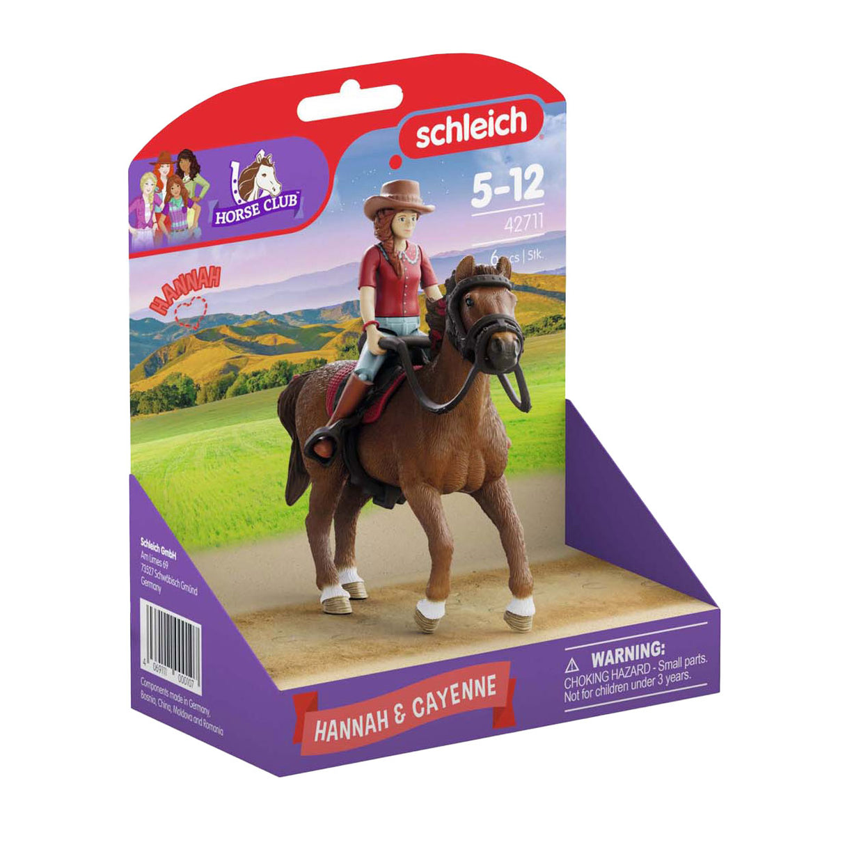 Schleich horse club hannah cayenne 42711