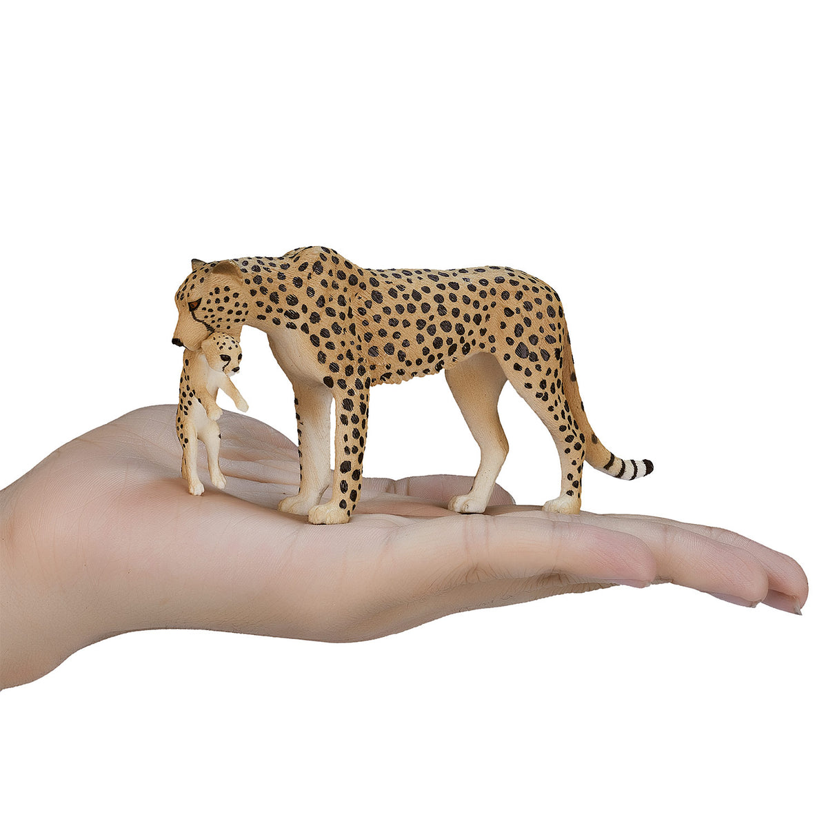 Mojo Wildlife Cheetah Vrouwtje met Welp 387167