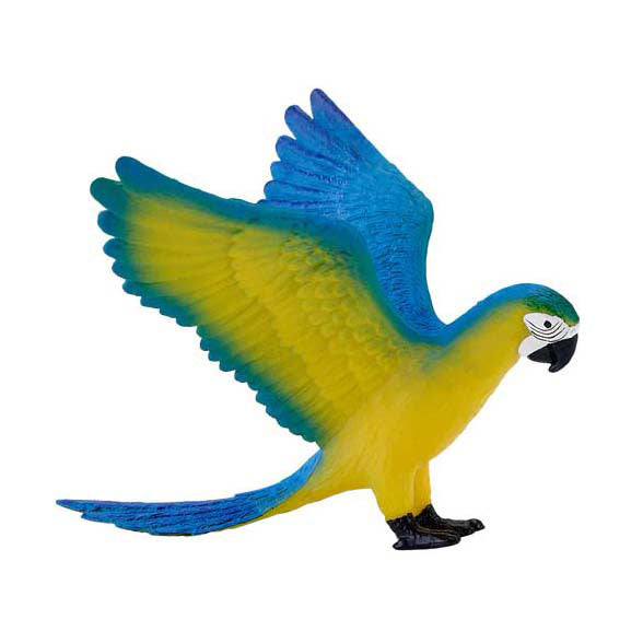 Mojo wildlife papegaai blauwe ara - 381097