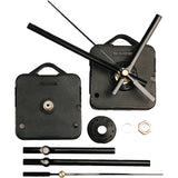 Creativ company klokonderdelen en uurwerken, max. afstand 10 mm, zwart, 1 set