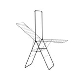 Brabantia hangon droogrek, 25 m met stang - mat zwart