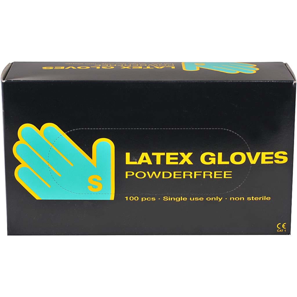 Latex handschoenen, afm small, 100 stuk 1 doos