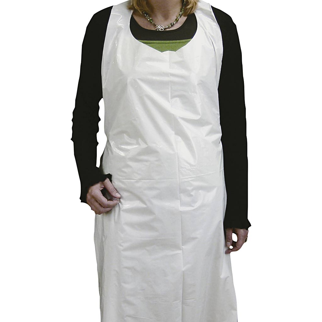 Creativ company wegwerp kort, h: 110 cm, b: 80 cm, wit, 100 stuk 1 doos