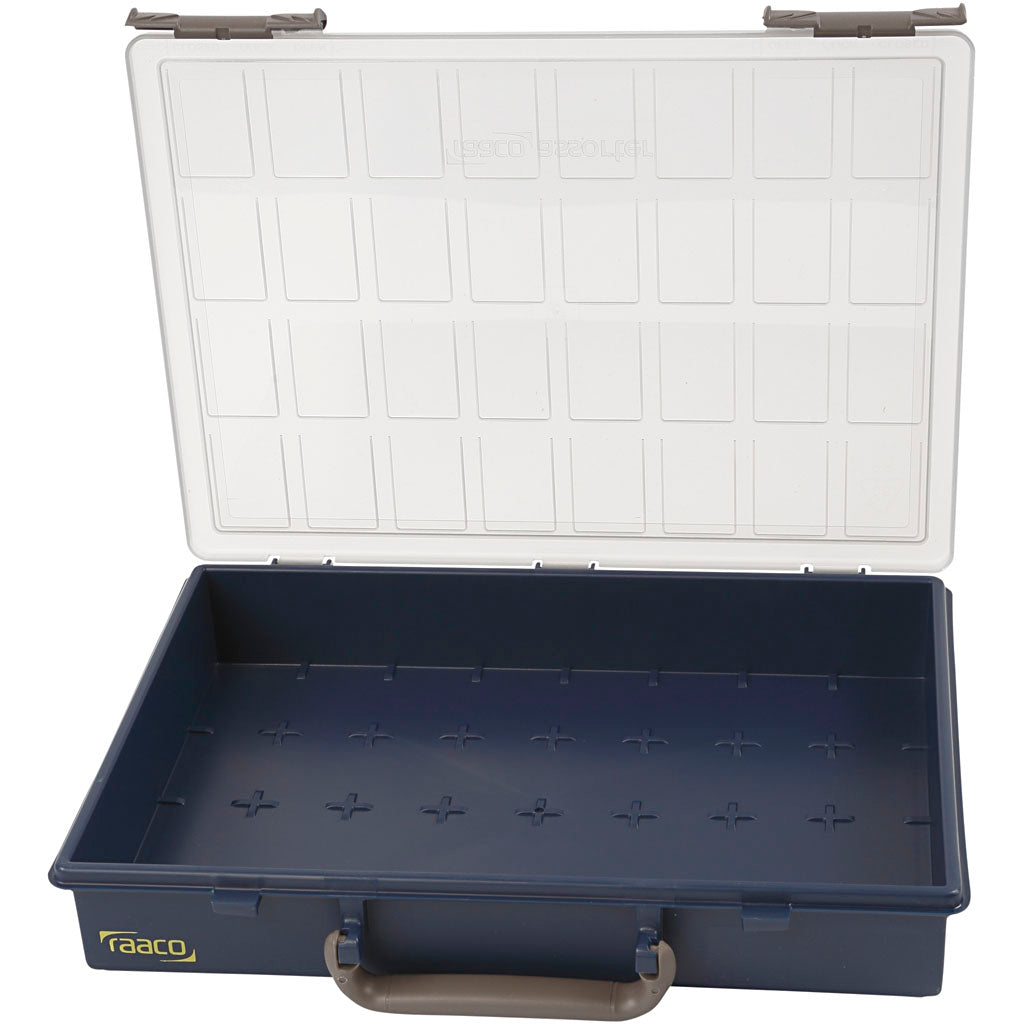 Raaco opslag box, zonder losse inzet boxen, h: 5,7 cm, afm 33,8x26,1 cm, 1 stuk