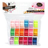 Decoratief lint kleur, 18st.