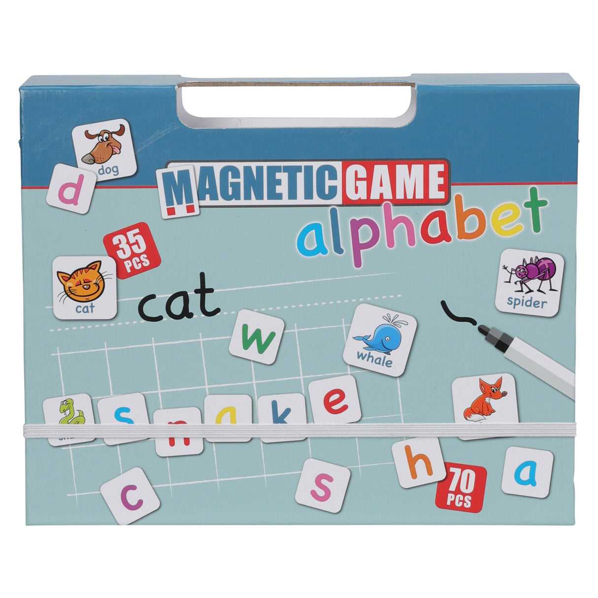 Magnetisch spel alfabet