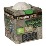 Uitgraafset xxl dino met 8 dino's