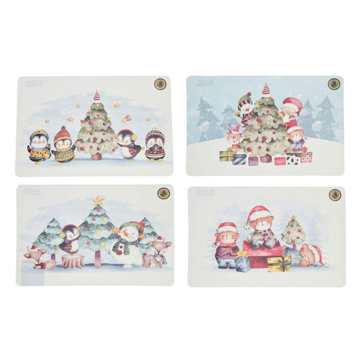 Placemat kerst