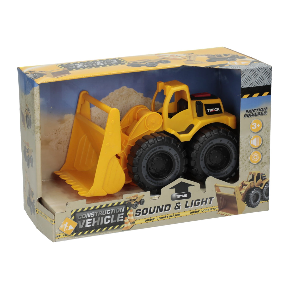 Constructie werkvoertuig voorlader, 19cm