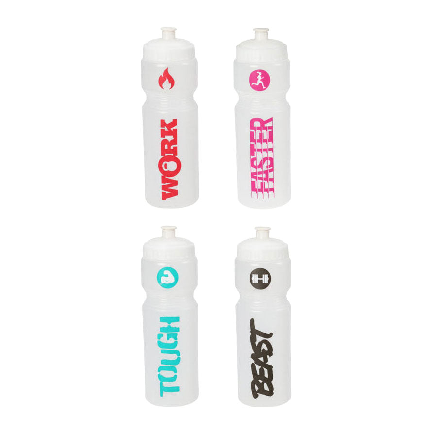 Sportfles met tekst, 750ml