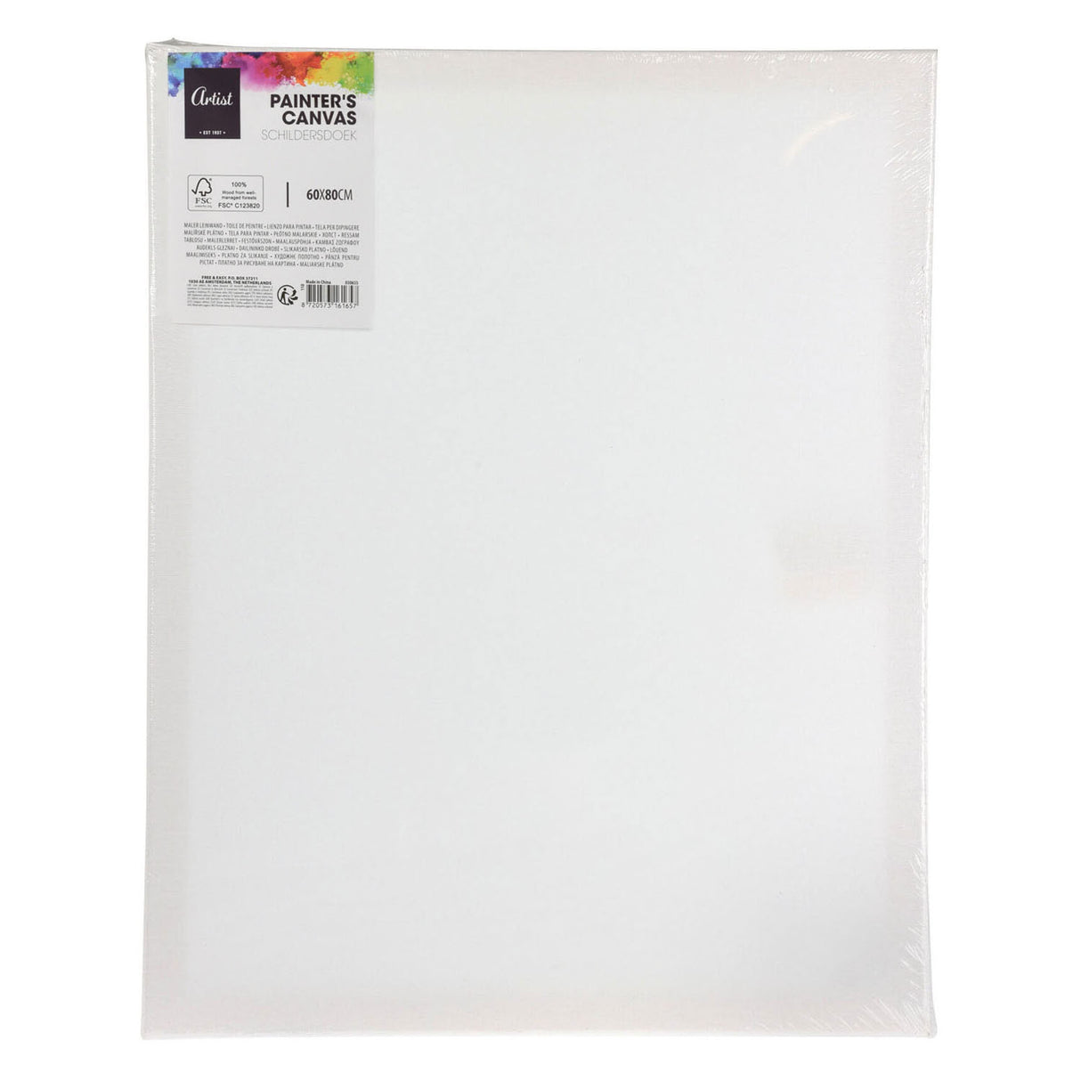 Canvas schildersdoek, 60x80cm