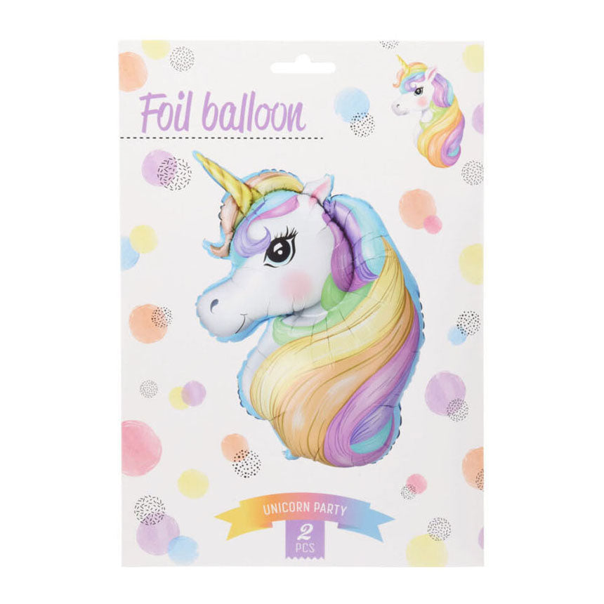 Folie ballon eenhoorn