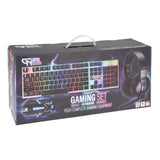 Gamingset muis toetsenbord hoofdtelefoon 3in1