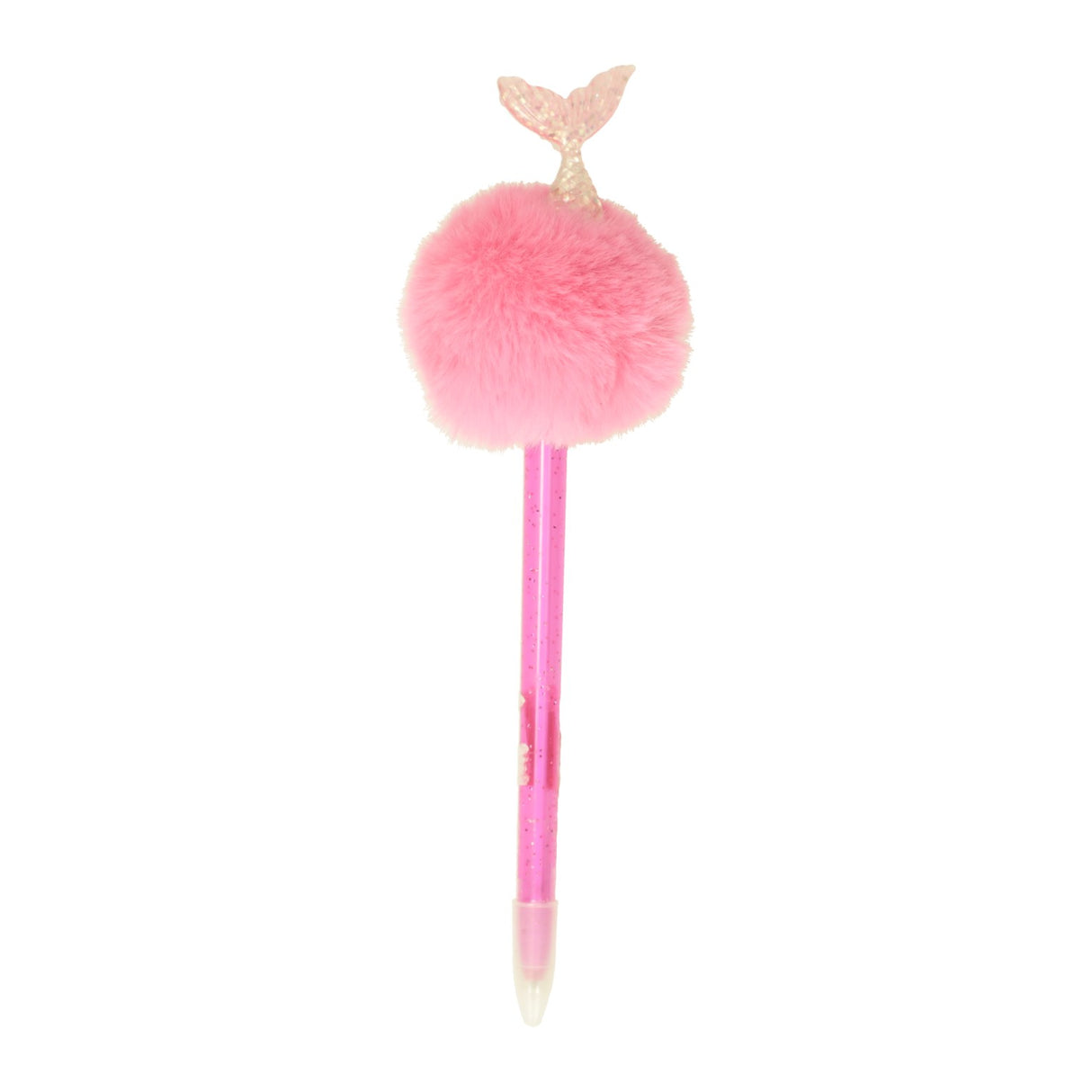 Balpen zeemeermin met pompom