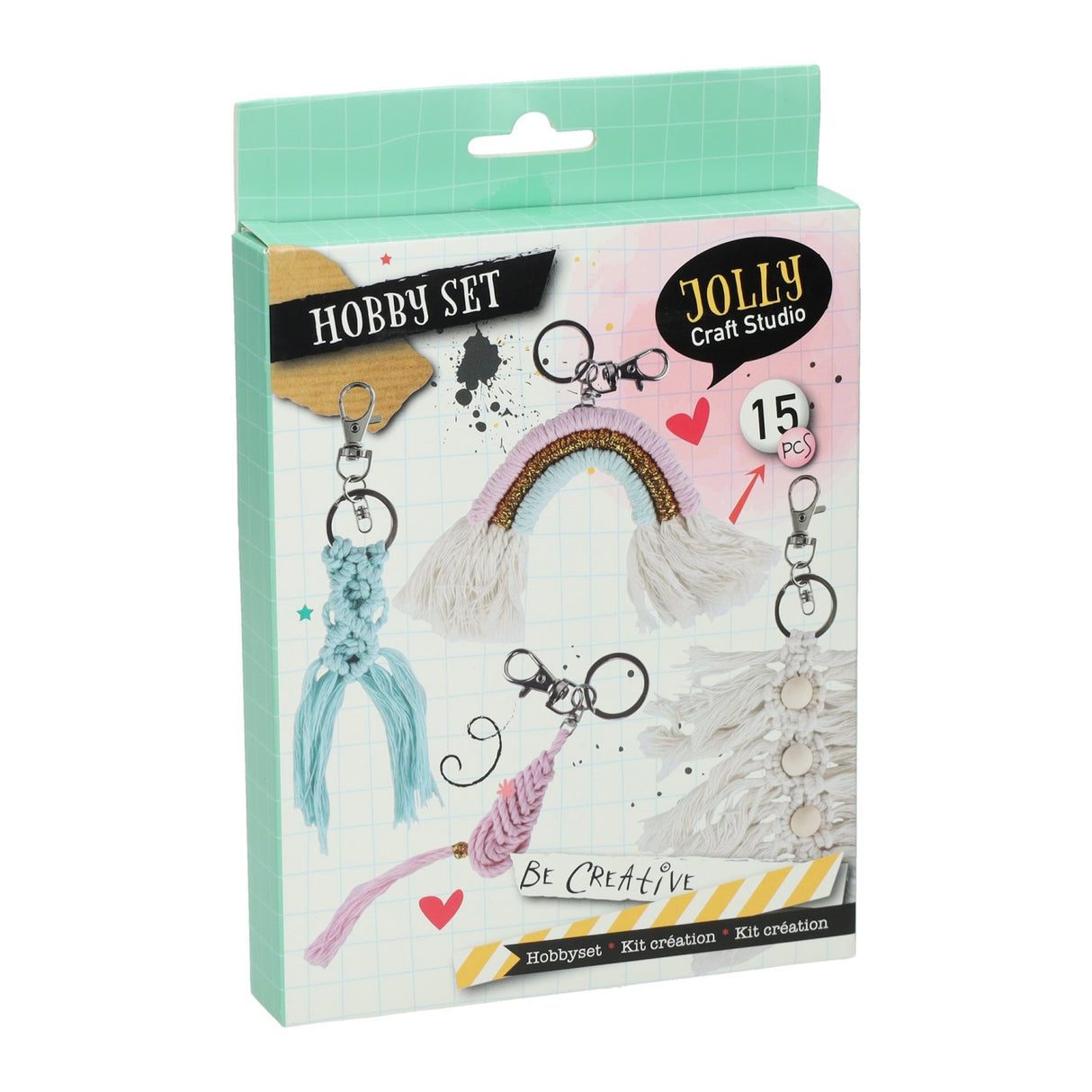Hobbyset maak je eigen macrame