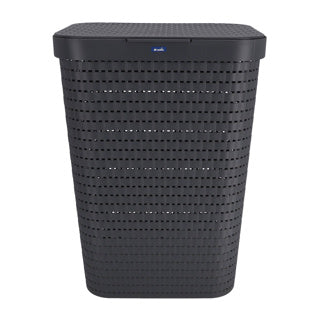 Rotho wasmand 55 l country antraciet