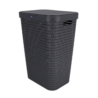 Rotho wasmand 55 l country antraciet