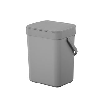 Eko puro ii 5l afvalemmer grijs