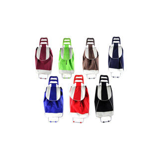 Boodschappen trolley 38 liter assorti