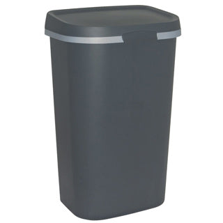 Curver mistral afvalbak flat 50l antraciet