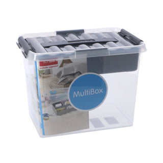 Sunware q-line opbergbox met inzet 9 liter