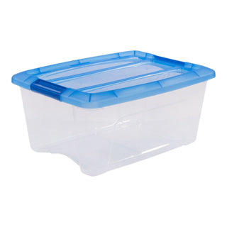 Iris topbox 15l 39x29x18.6 cm blauw