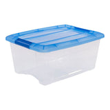 Iris topbox 15l 39x29x18.6 cm blauw