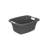 Rotho wasmand 25 liter flowers grey