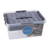 Sunware q-line opbergbox met inzet 15 liter