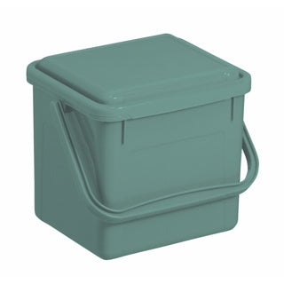 Rotho afvalemmer 4,5 l bio mistletoe groen