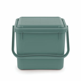 Rotho afvalemmer 4,5 l bio mistletoe groen