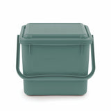 Rotho afvalemmer 4,5 l bio mistletoe groen