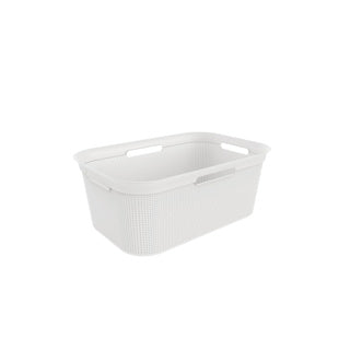 Flexibele wasmand brisen 41 l wit