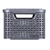 Curver style mandje 6l s deksel antraciet