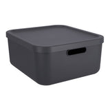 Rotho decoratie opbergbox albula light 20 l antraciet