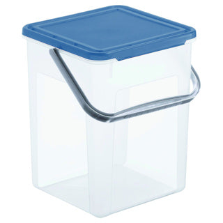 Rotho waspoederbox 5 kg 9 l horizon blauw