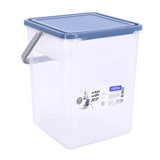 Rotho waspoederbox 5 kg 9 l horizon blauw