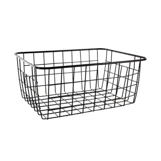 No brand draadmand 24x18x10cm mat zwart