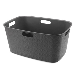 Curver softex wasmand 45l antraciet