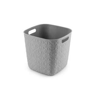 Curver softex opbergmand cube 15l taupe